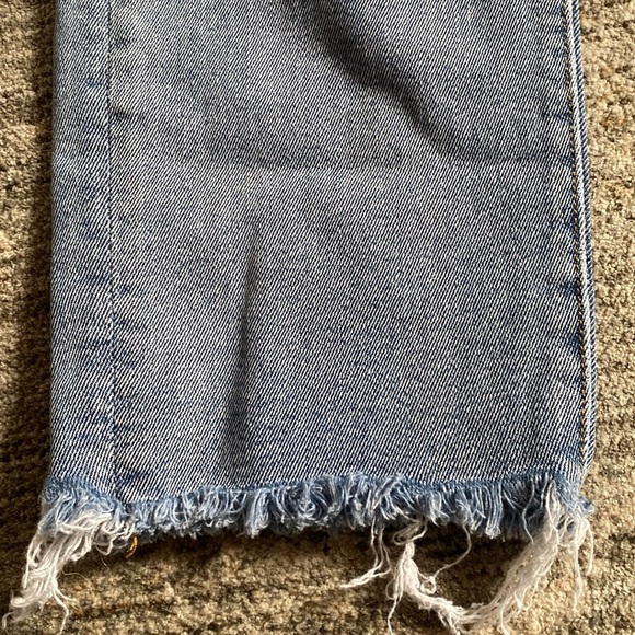Driftwood Women's Meg Blue Jeans - size 28 - fray hem - Picture 6 of 9